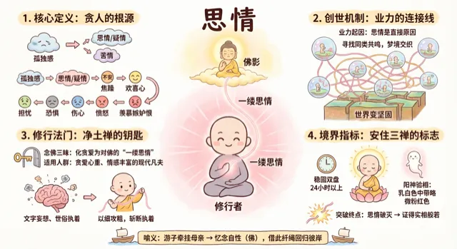 思情(二) - 禪修方法圖解
